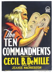‘Ten Commandments’ movie to screen at Brandon Town Hall