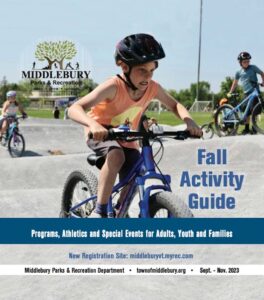 Middlebury Parks & Recreation Fall Activity Guide 2023