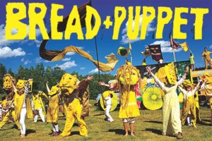 Bread + Puppet performs in the hills of Hancock