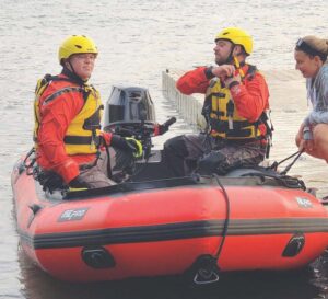 Local firefighters rescue Central Vt. flood survivors