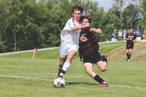 Tiger boys control all but scoreboard in first match