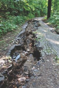 Flood-damaged TAM needs repair
