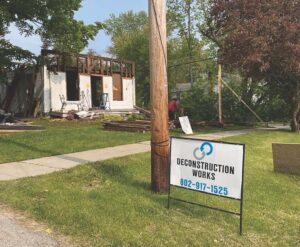 Tear down? Deconstruct a house & save good stuff