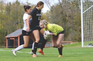 Tiger girls split games with rivals
