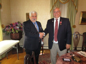 Frazier inducted into Civil War vets organization