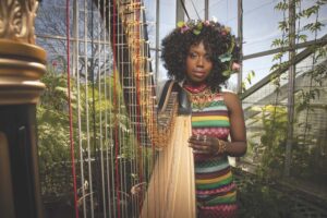 Grammy-nominated jazz harpist makes her Vermont debut