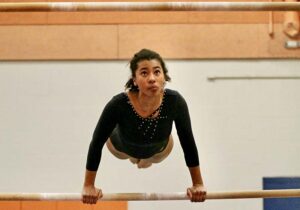 Tiger gymnasts strong in home meet