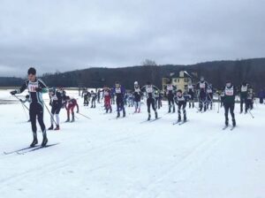 Tiger girls’ skiers run 1-2, team 2nd; boys are third