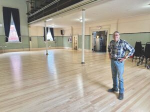 Work on the Brandon Town Hall is complete