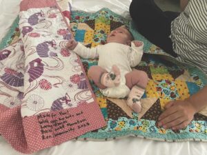 Quilts soothe children dealing with trauma