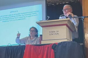 Lincoln voters dig into issues at annual meeting