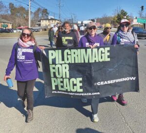 Vermonters join march for peace