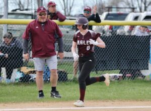 Eagle softball thumps CVU in season-opening victory