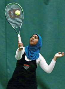 Tiger girls’ tennis wins opener