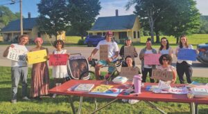 Community rallies after racist incident in Ripton