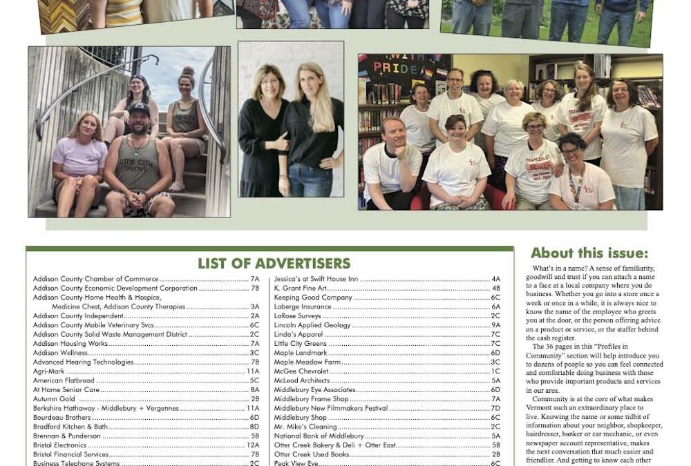 Profiles in Community 2024