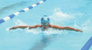 Local swimmers fare well in league meet