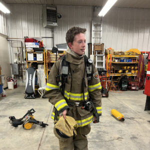Life experience inspires Ripton teen to join fire department