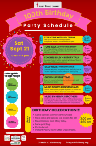 Ilsley Library to mark 100th with birthday bash