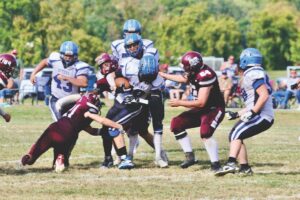 Eagle running game wears down OV football