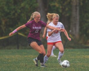 Mt. Abe girls’ soccer rallies vs. MUHS