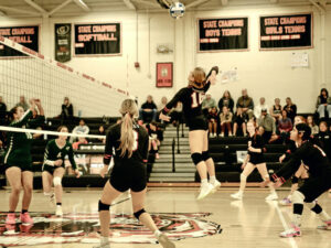 MUHS volleyball win paves way for home playoff game