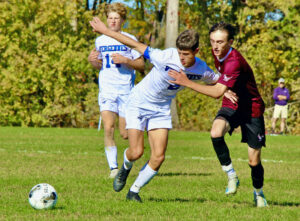 Mount Abe boys’ soccer overcomes VUHS challenges for a win