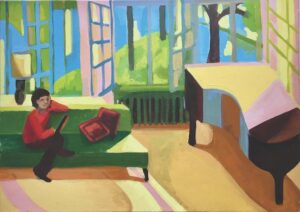 Juried art exhibition brings ‘Color Dance’ to Middlebury