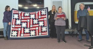 Area veterans honored with Quilts of Valor