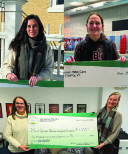 100+ Women donates to local non-profits