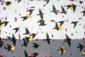 Six artists celebrate birds, patterns and spring imagery in new exhibit