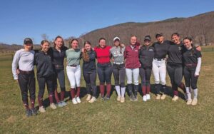 Eagle softball wins first game