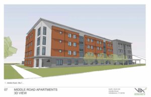 Four-story apartment building eyed for Route 7 in Midd