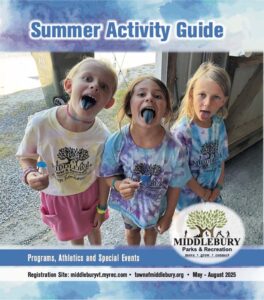 Middlebury Parks & Rec Guide Summer 2025