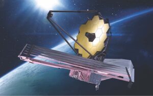 Look Up: Peering clearly and deeply back in time with the James Webb Space Telescope