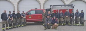 Fire truck arrives in Ferrisburgh