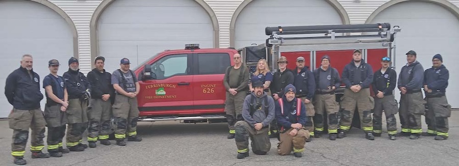 Fire truck arrives in Ferrisburgh