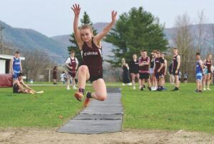 Eagle track & field teams win at own meet