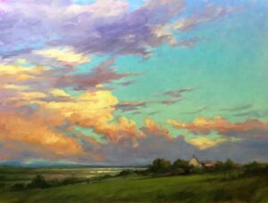 Joe Bolger exhibits pastoral landscapes