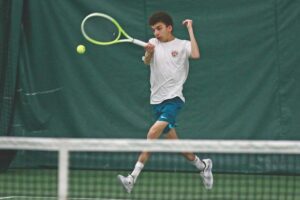MUHS tennis star holds court