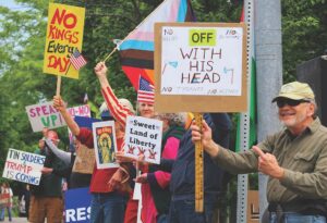 Was the No Kings Day protest the largest in Vt. history?