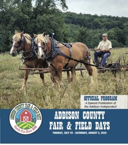 Addison County Fair & Field Days Program 2025