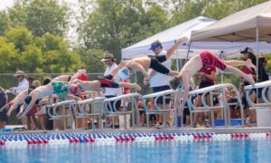 Local swimmers fare well at league meet