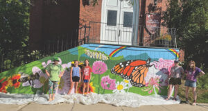 Mural brightens up downtown Vergennes