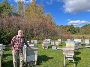 Five decades of beekeeping fills the pages of New Haven man’s memoir