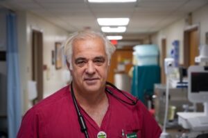 Porter doctor returns from the brink
