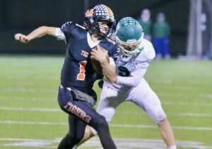 Tiger football rushes past St. J in D-I final