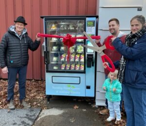 Public health vending machine in Bristol dispenses lifesaving supplies