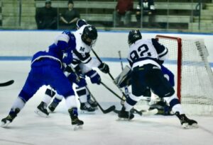Panther men skate to a win, and a tie
