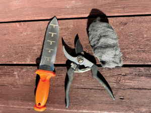 It’s sharp to keep your garden tools maintained